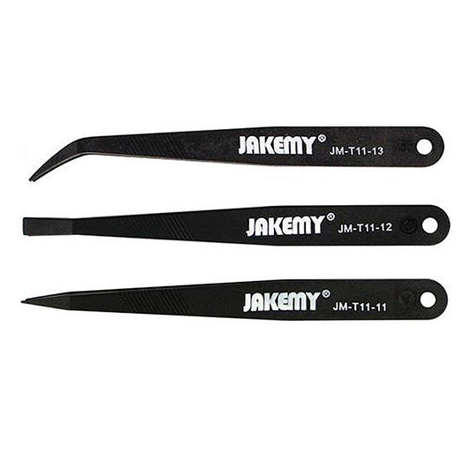 Pince à épiler antistatique Jakemy JM-T11, 3en1