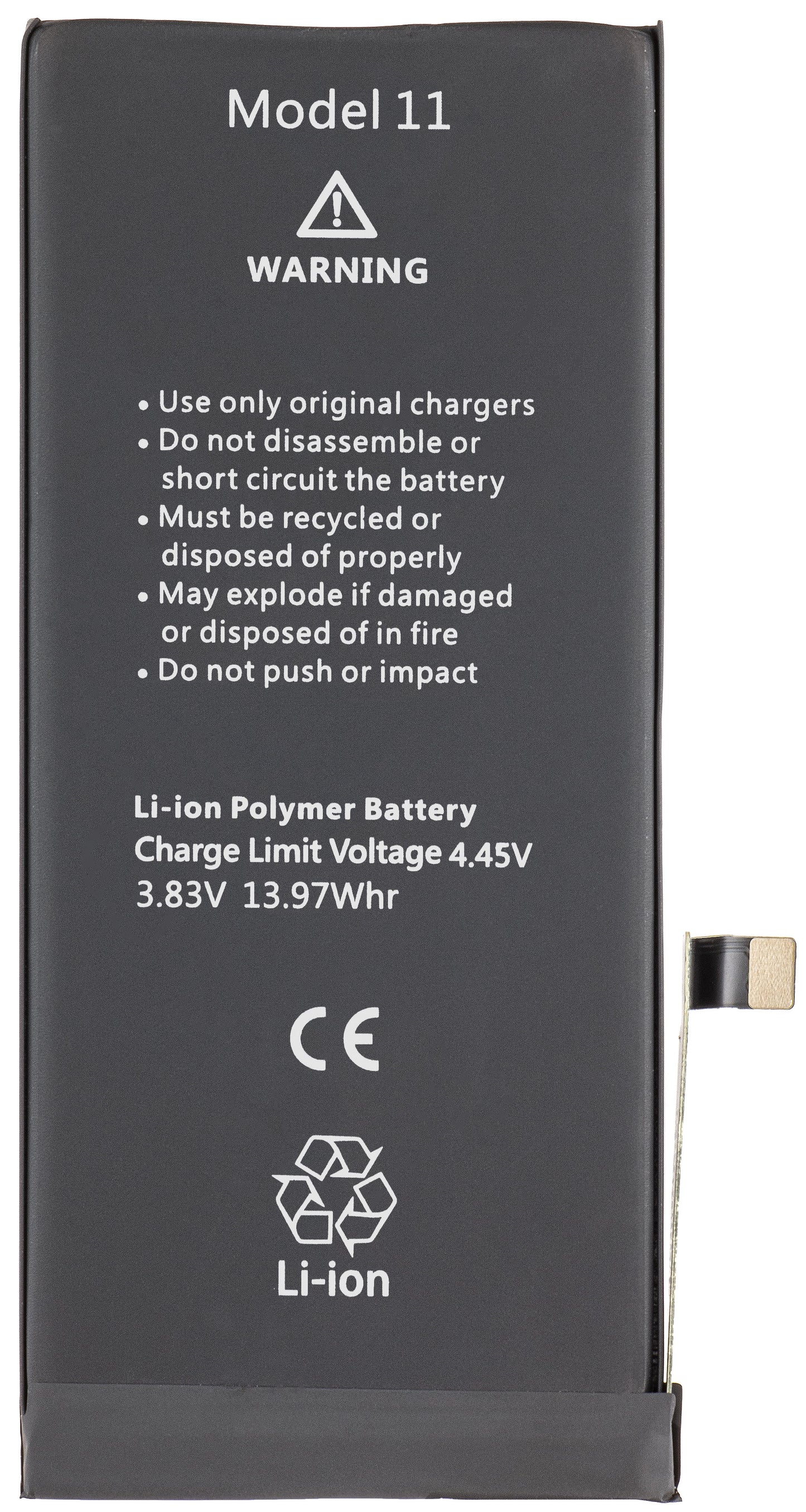 Apple iPhone 11 Battery, High Capacity