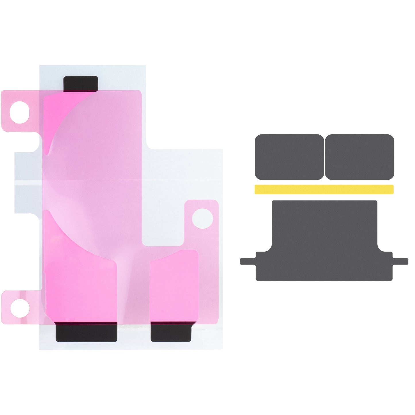 Batterie Apple iPhone 15 Pro, avec intégration de la bande Flex BMS (ne nécessite pas de soudure des contacts)