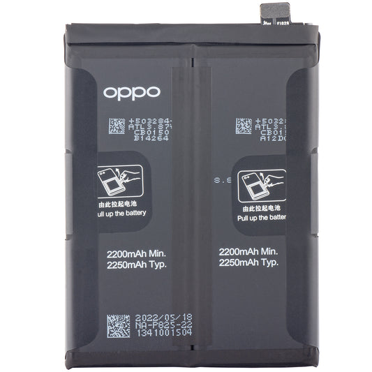 Batterie Oppo Find X3 Neo / Reno6 Pro 5G / Reno5 Pro 5G / Reno5 Pro+ 5G, BLP825, Service Pack 4906043