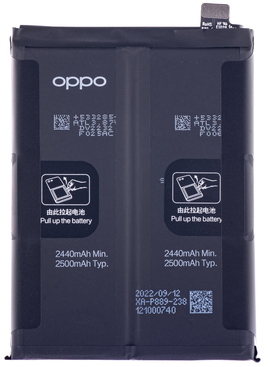Batterie Oppo Find X5 Pro, BLP889, Service Pack 4200001