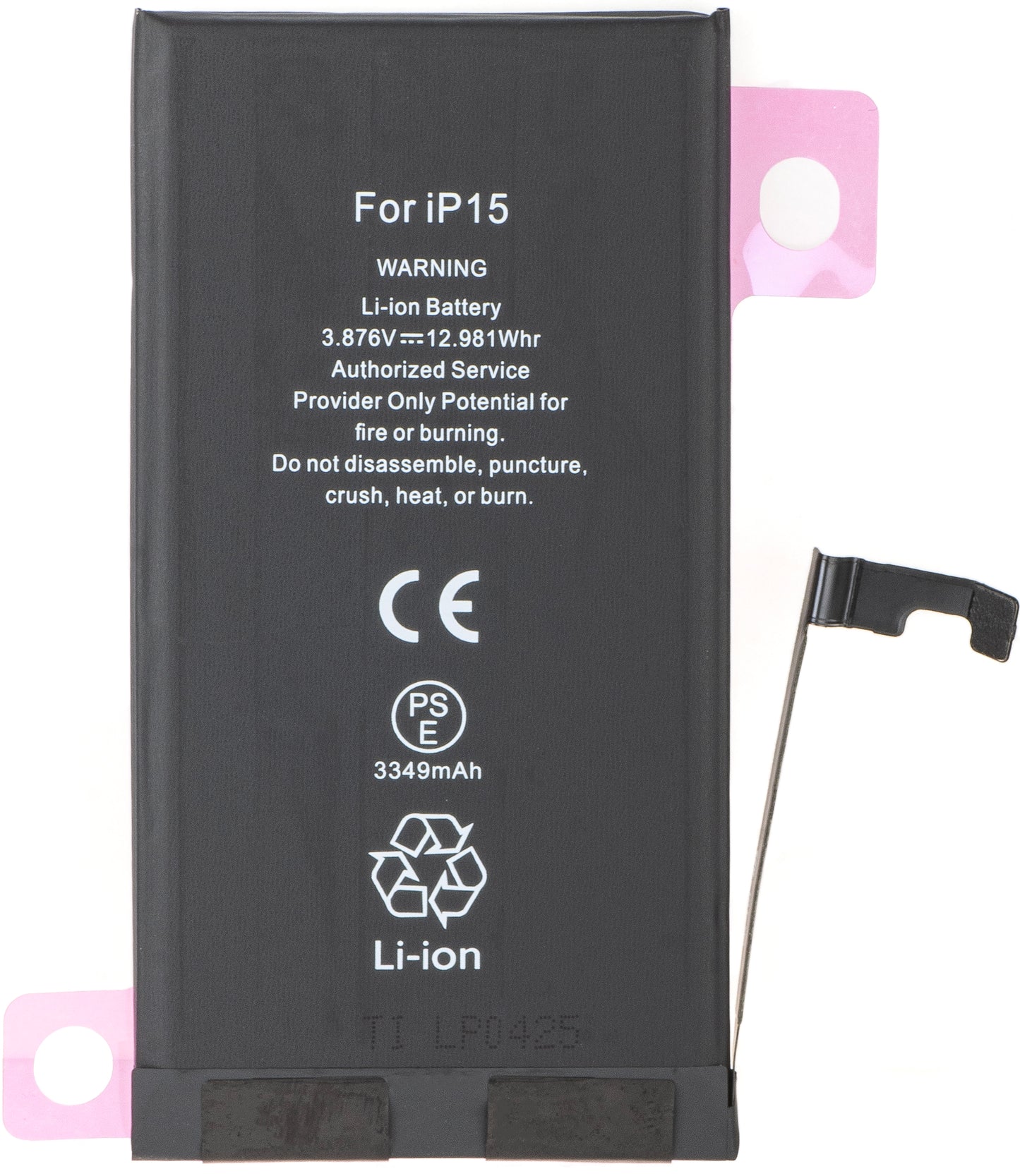 Batterie pour Apple iPhone 15, Diagnostic