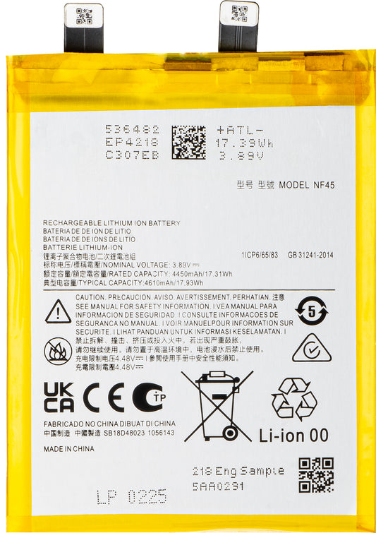 Batterie pour Motorola Edge 30 Ultra, NF45