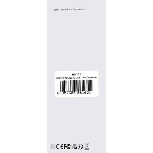 USB-C - Adaptateur audio USB-C / USB-C UGREEN CM232, Gris