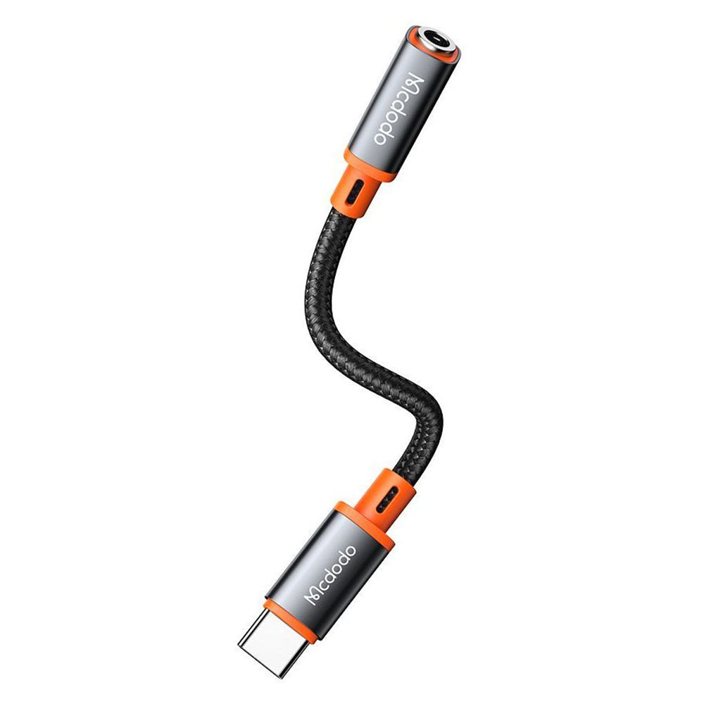 Adaptateur Audio USB-C - 3.5mm McDodo CA-7561, Noir