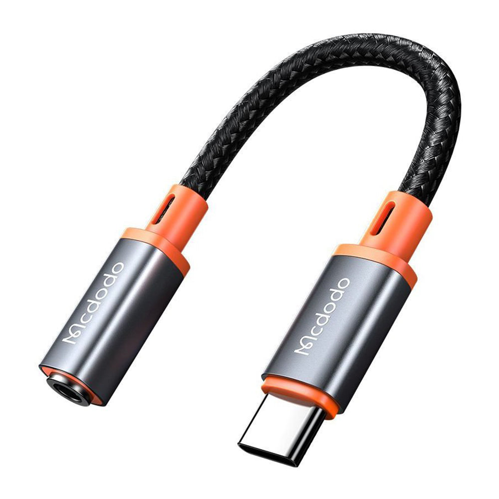 Adaptateur Audio USB-C - 3.5mm McDodo CA-7561, Noir
