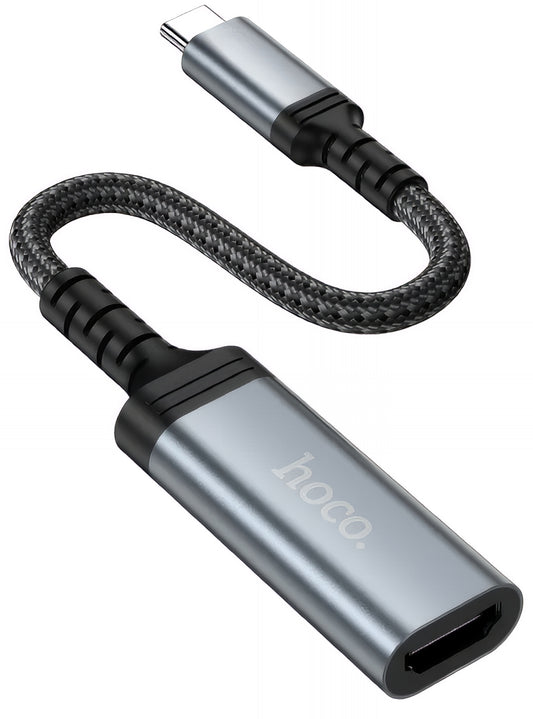 Adaptateur Audio et Vidéo USB-C - HDMI HOCO UA43A, Gris