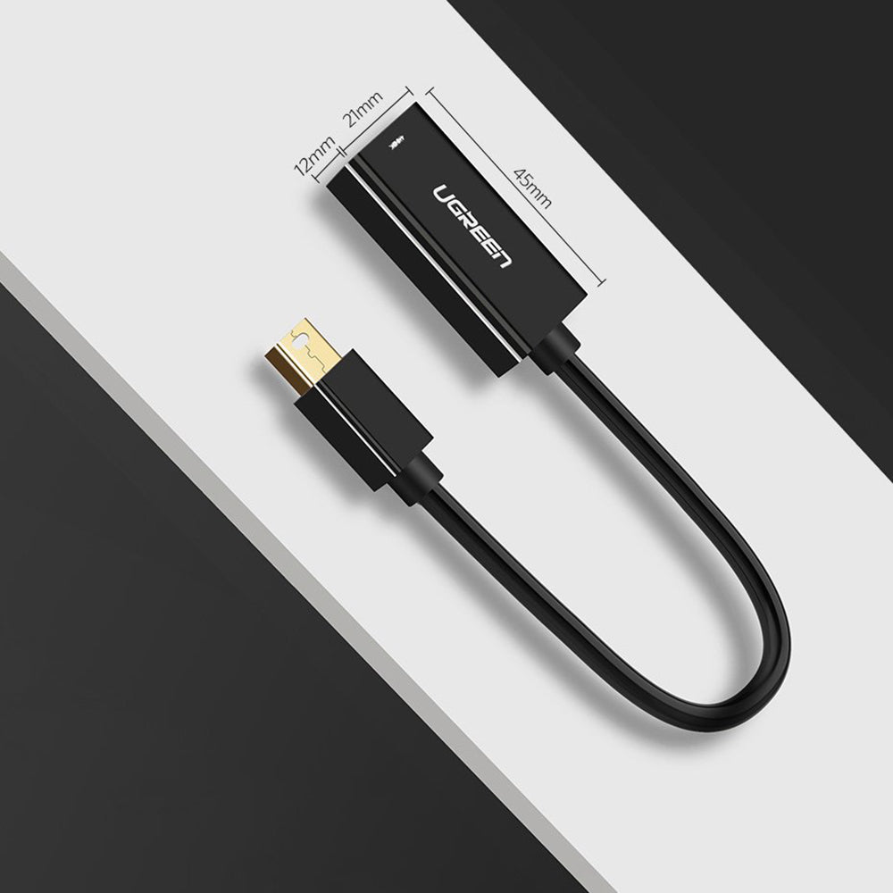 Adaptateur Vidéo UGREEN MD112 (10461), MiniDisplayPort - HDMI, Noir