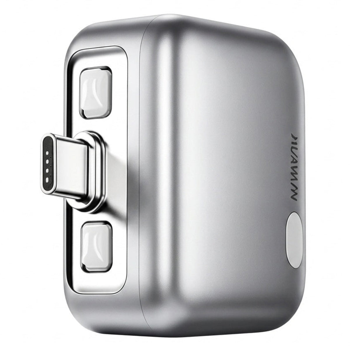 Adaptateur Auto-Disconnect USB-C KUWAJIA KH-51 pour Alimentation avec Déconnexion Automatique et Protection de Batterie, Argenté