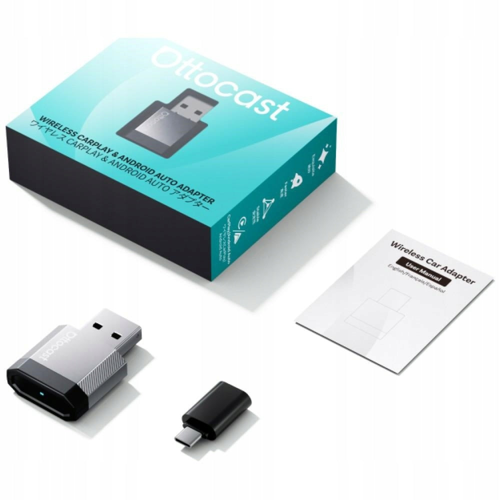 Adaptateur Carplay / Android Auto sans fil Ottocast Mini Nova pour Apple iPhone / Android Series CA530-T3