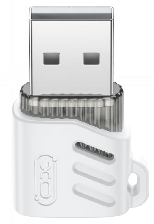 Adaptateur de données et de charge USB-C - USB-A XO Design NB256D, Blanc