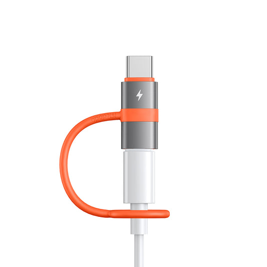 Adaptateur de Données et de Chargement Lightning - USB-C McDodo OT-5530, Gris