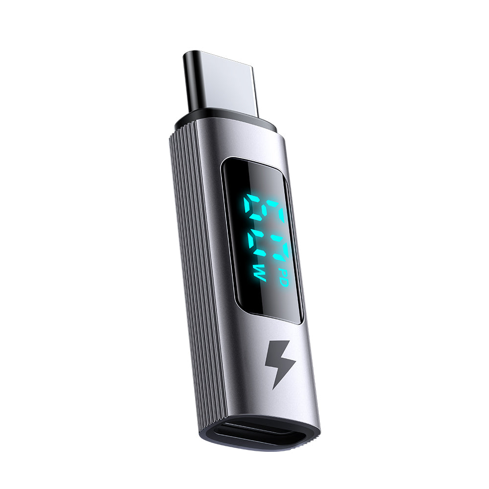 Adaptateur de Données et de Chargement Lightning - USB-C McDodo OT-5990 Wales Display, Noir