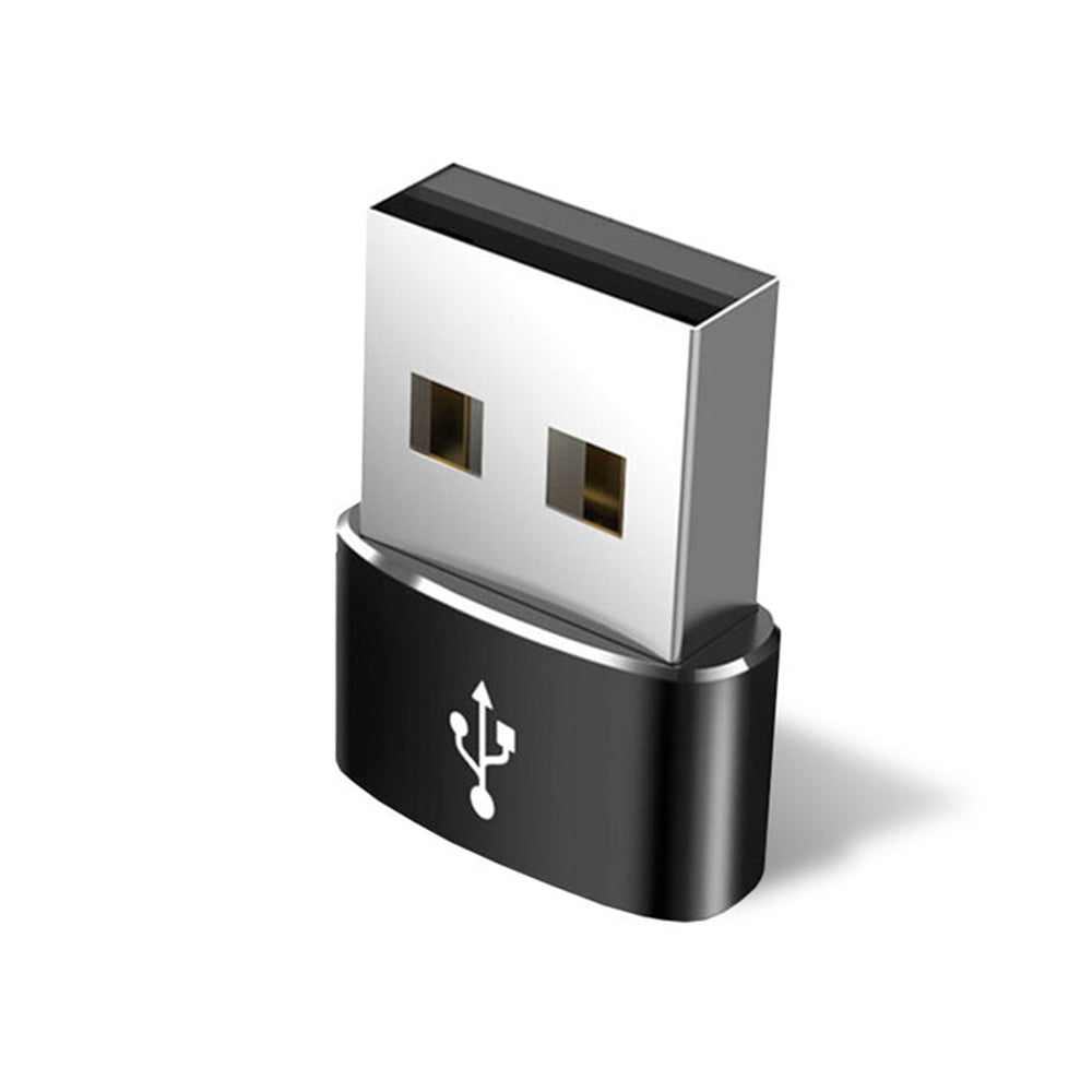 Adaptateur de Données et de Chargement USB-C - USB-A Techsuit, Noir