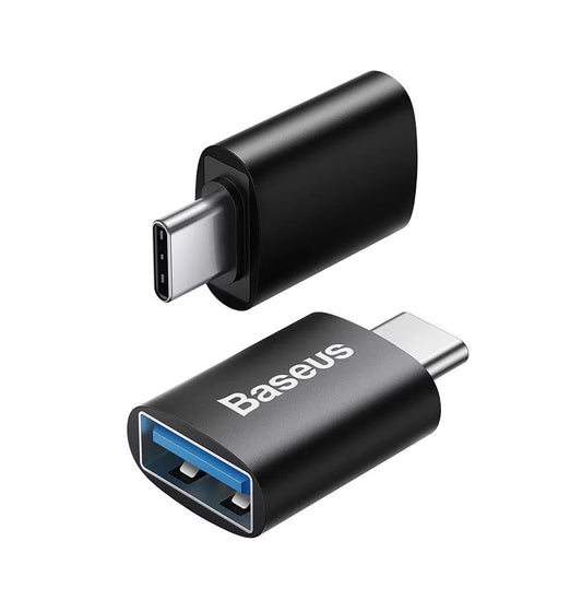 Baseus Ingenuity Adaptateur OTG USB-C vers USB-A, noir