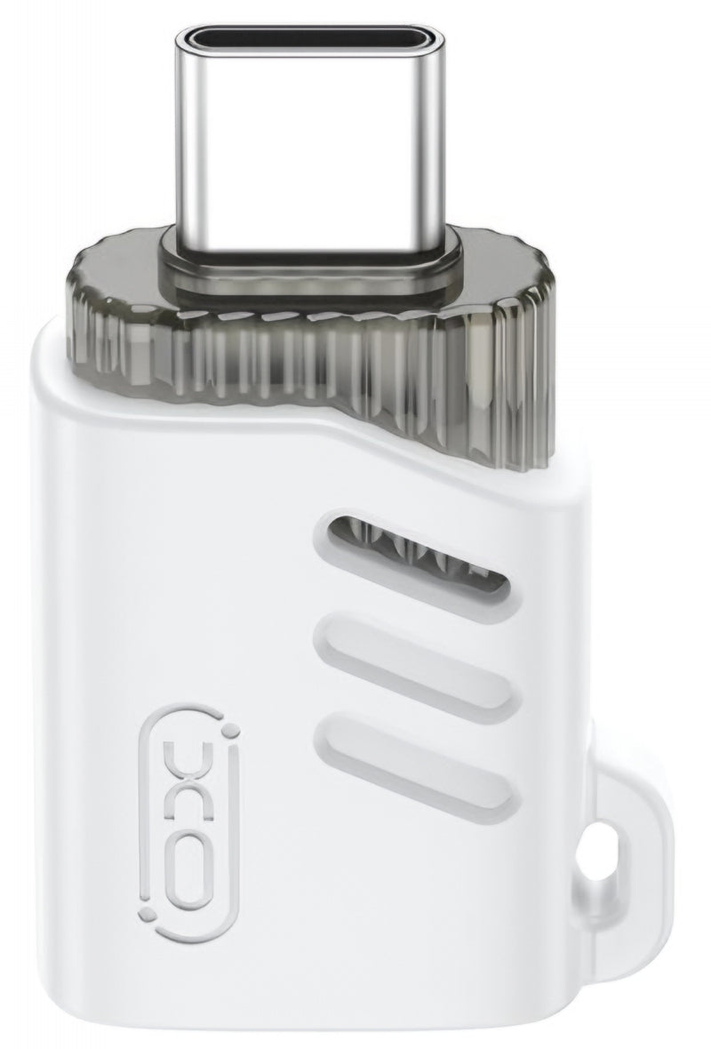 Adaptateur OTG USB-C - USB-A XO Design NB256B, Blanc