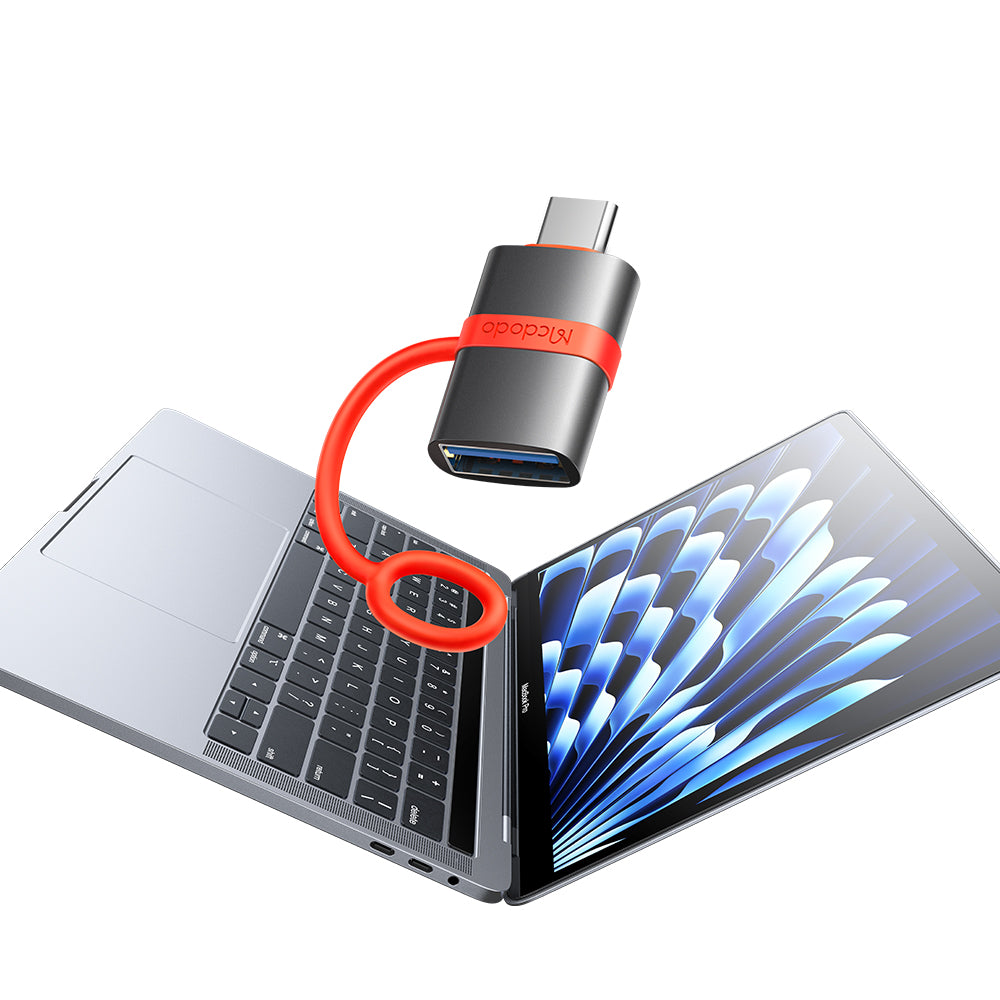 Adaptateur OTG USB-C - USB-A McDodo OT-3810, Gris