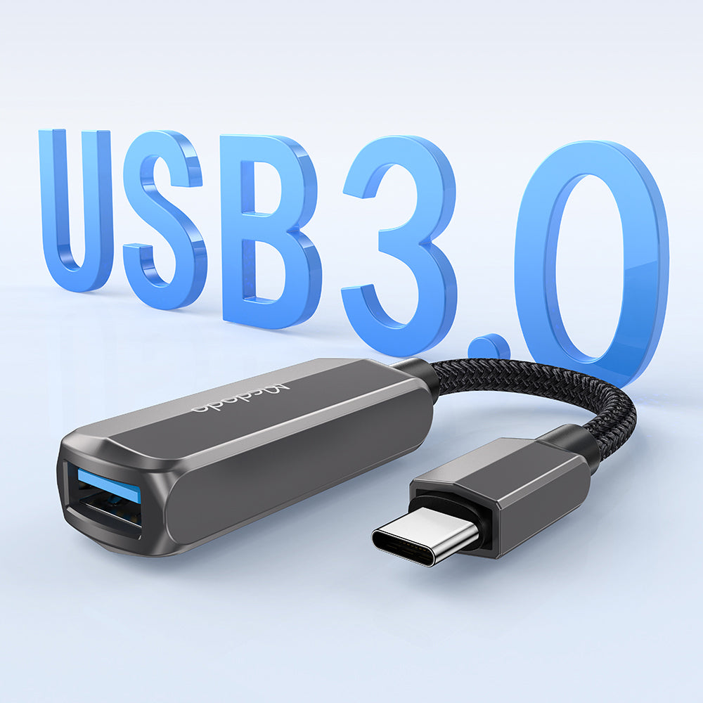 Adaptateur OTG USB-C - USB-A / USB-C McDodo CA-2830, Gris