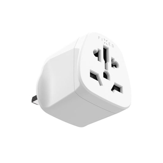 Adaptateur Réseau Fixed EU / US / AUS - UK, Blanc