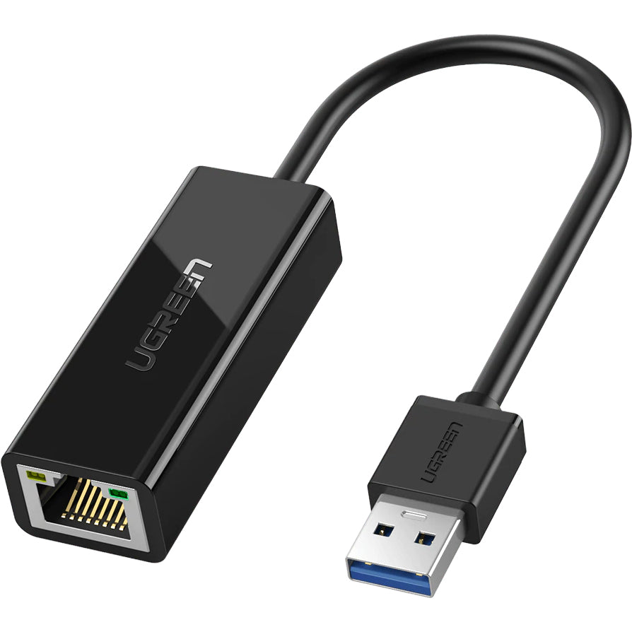 Carte réseau UGREEN CR111, RJ45, USB 3.0, Noir