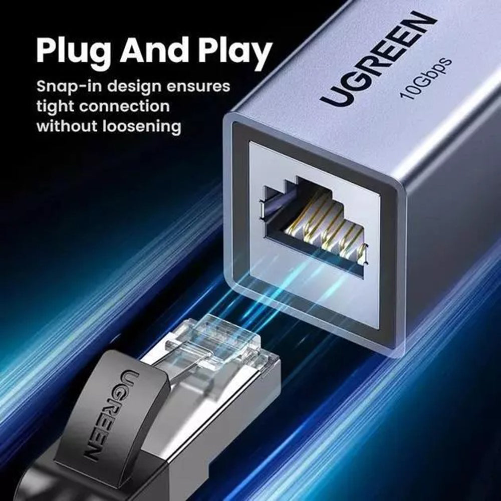 Adaptateur Réseau UGREEN NW261, RJ45 - RJ45, Noir