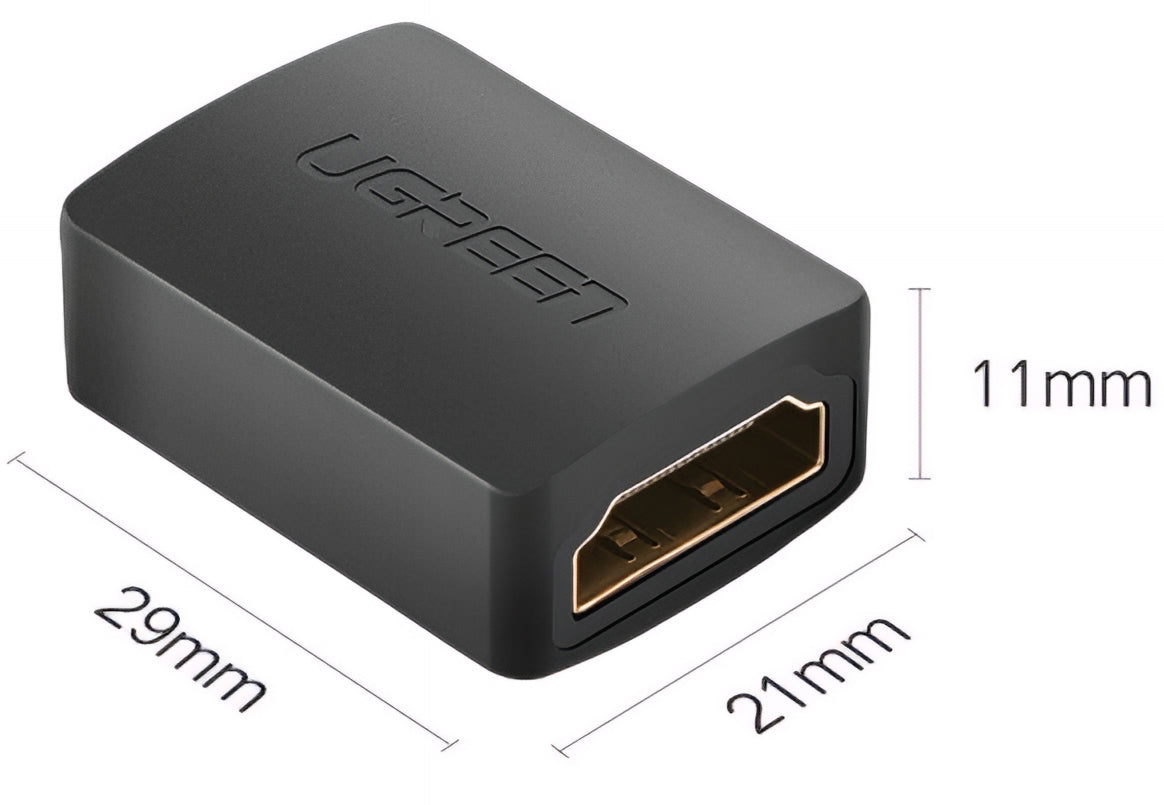 Adaptateur Vidéo UGREEN HD112, HDMI - HDMI, 4K, Noir