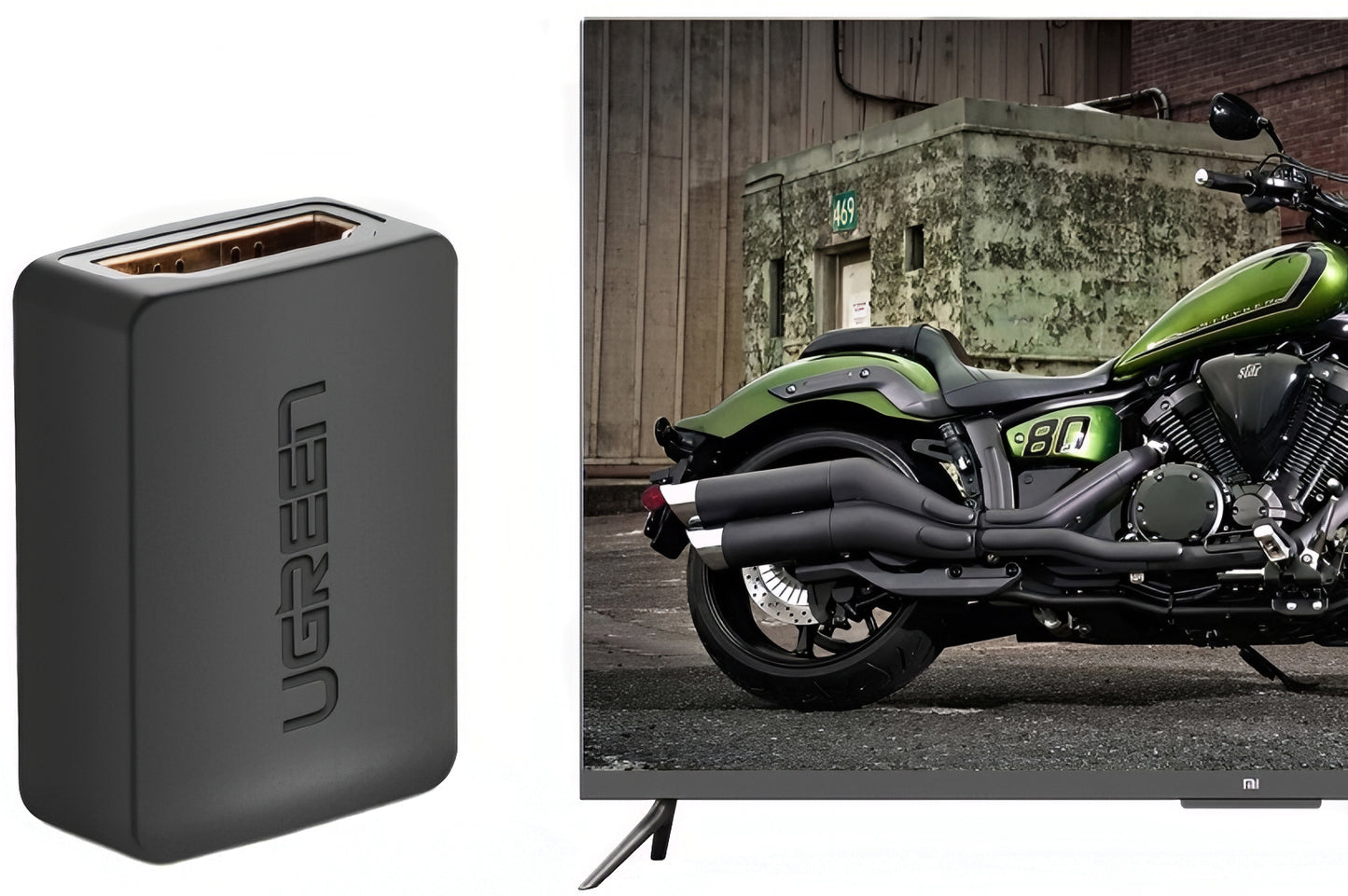 Adaptateur Vidéo UGREEN HD112, HDMI - HDMI, 4K, Noir