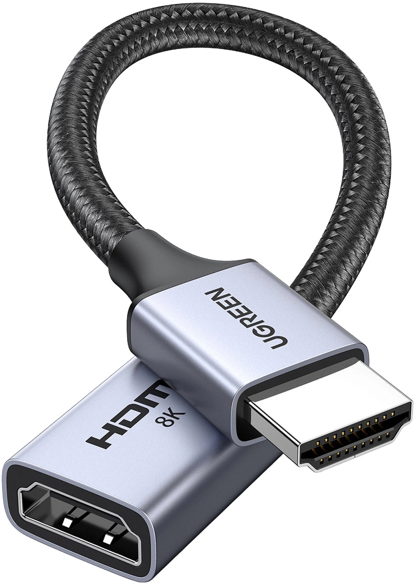 Adaptateur Vidéo UGREEN HD165, HDMI - HDMI, 8K, Gris