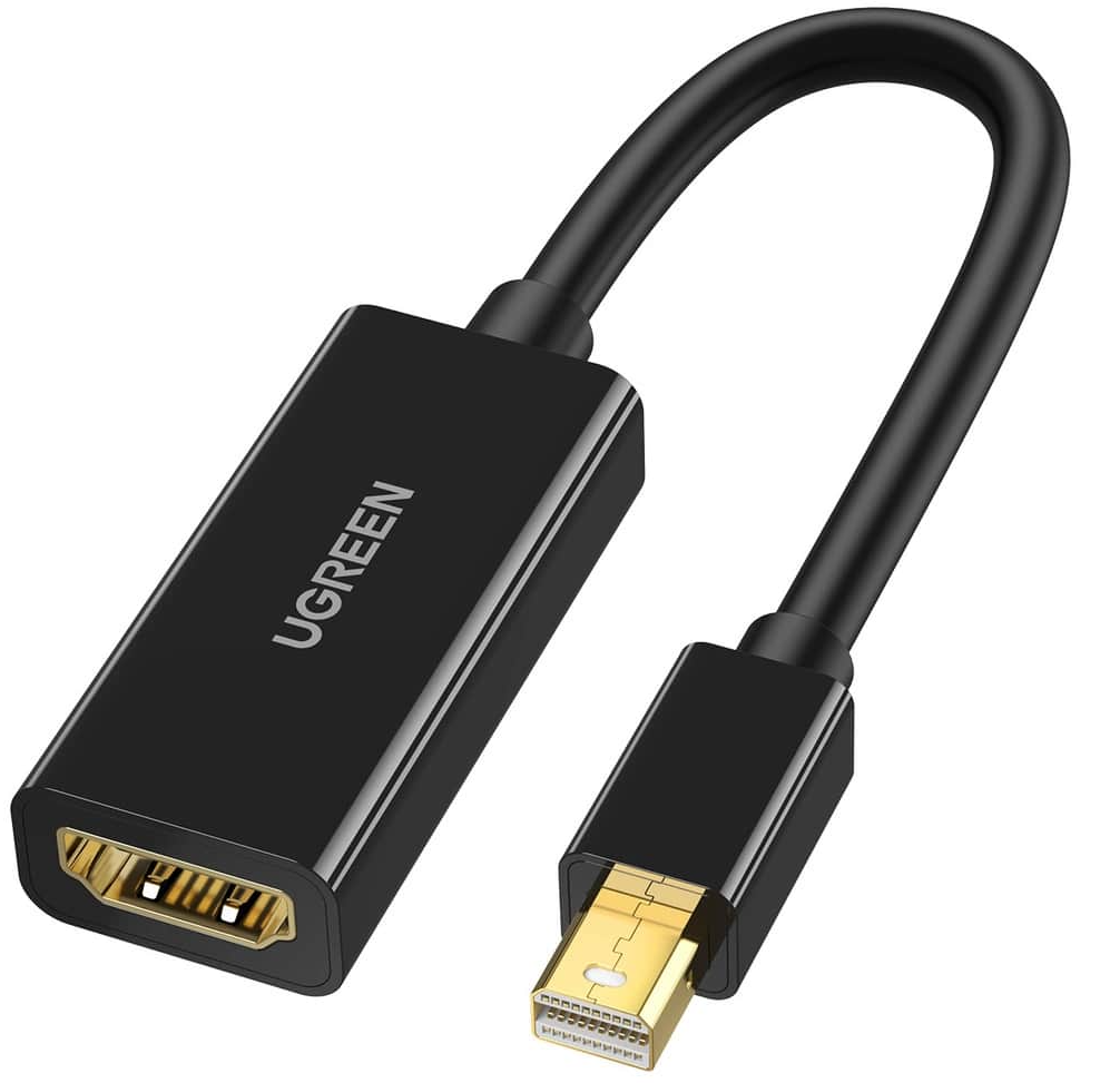 Adaptateur Vidéo UGREEN MD112, MiniDisplayPort - HDMI, 4K, Noir