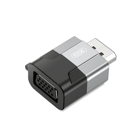 Adaptateur vidéo XO Design GB016, DisplayPort - VGA, gris