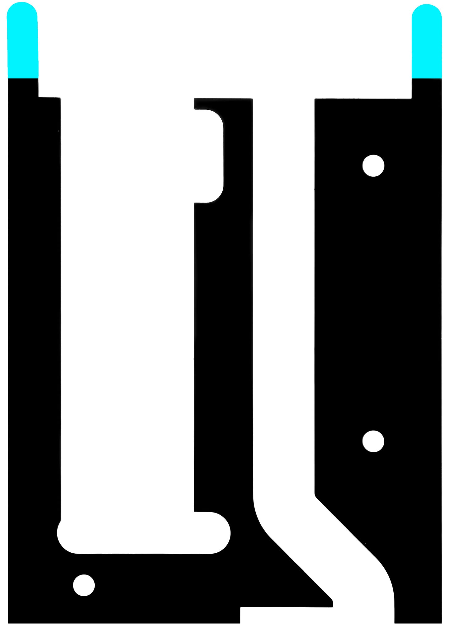 Adhésif Batterie Motorola Moto G34, Service Pack S948E12223