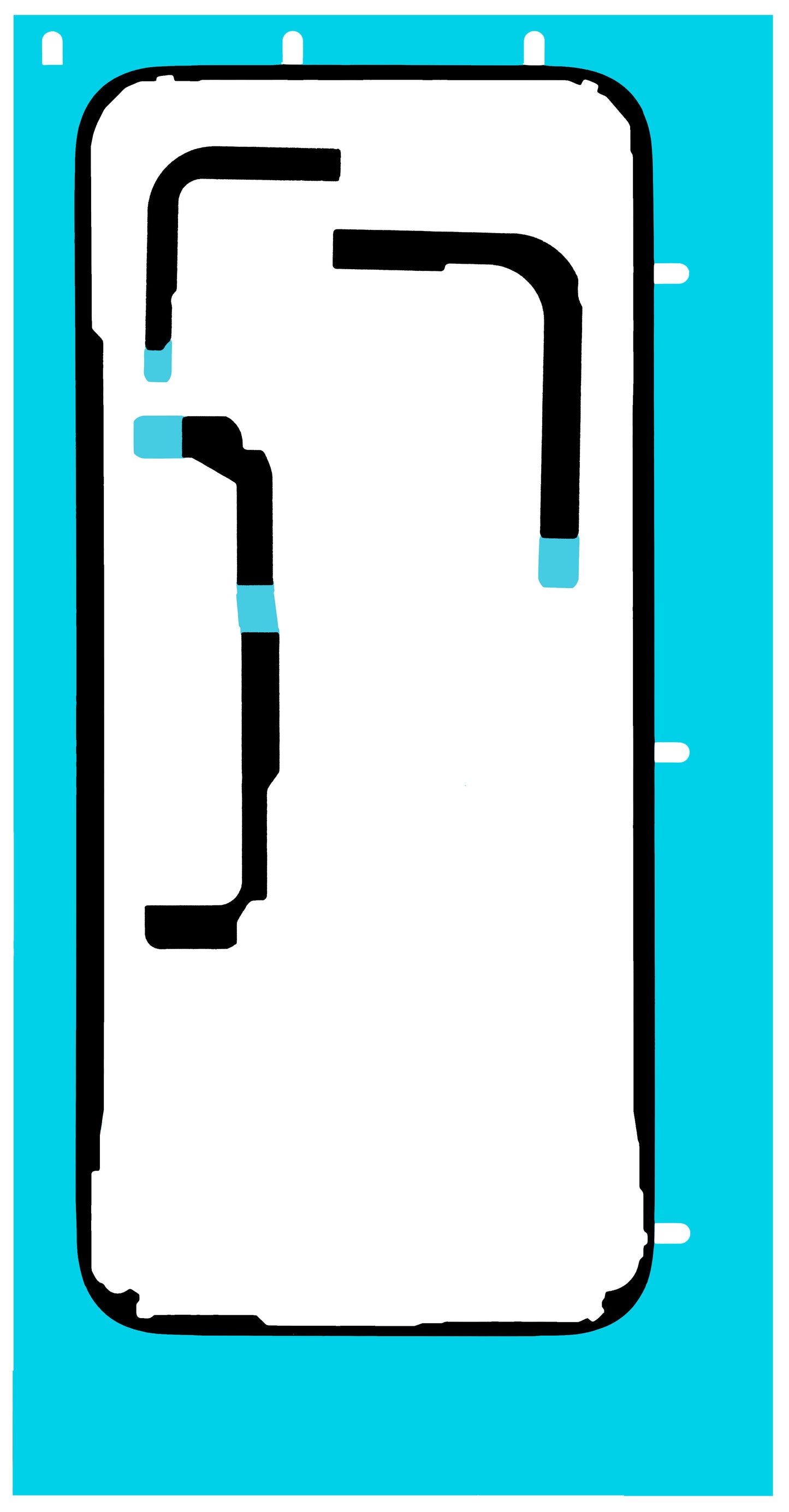 Adhésif FPC Honor X70i / 400 Lite / X8c, Pack de service 5163AFDB