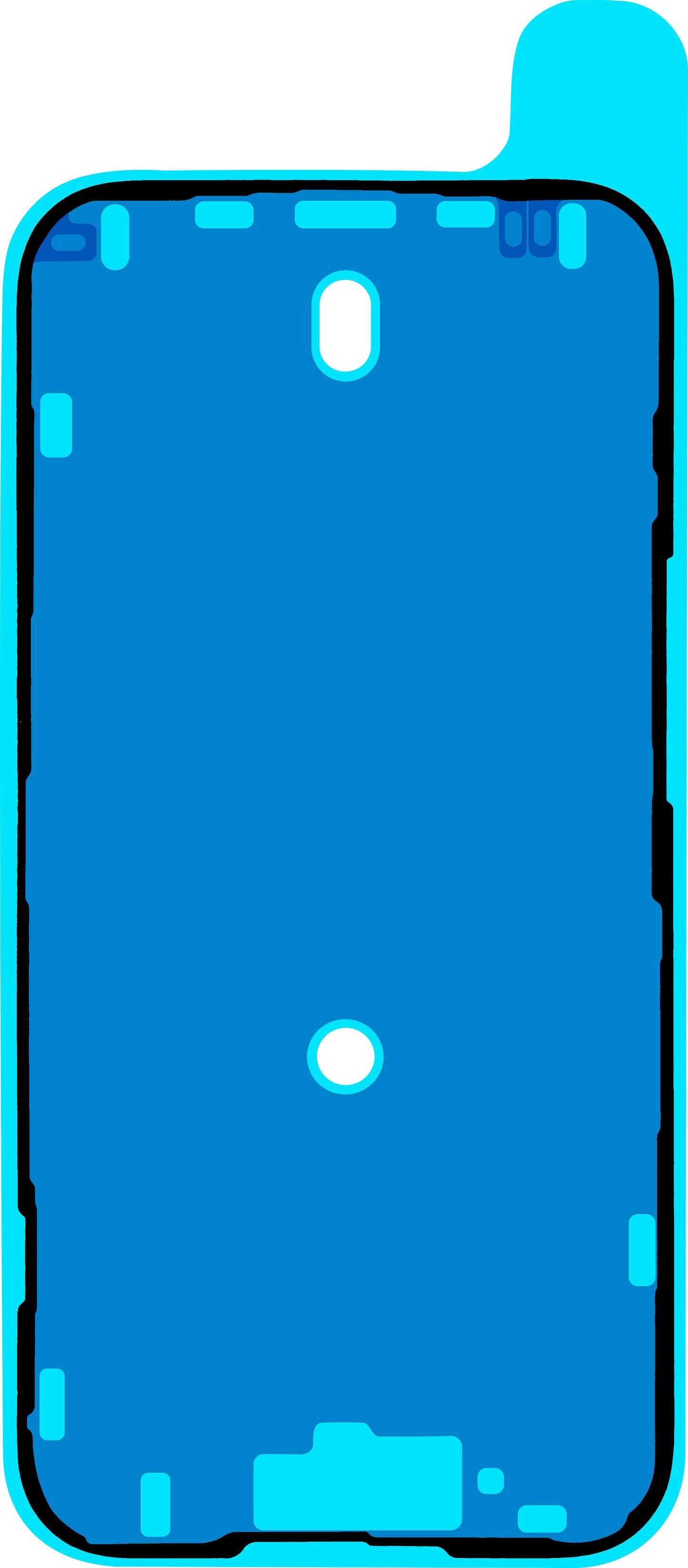 Adhésif Écran Apple iPhone 15, Service Pack 923-09184