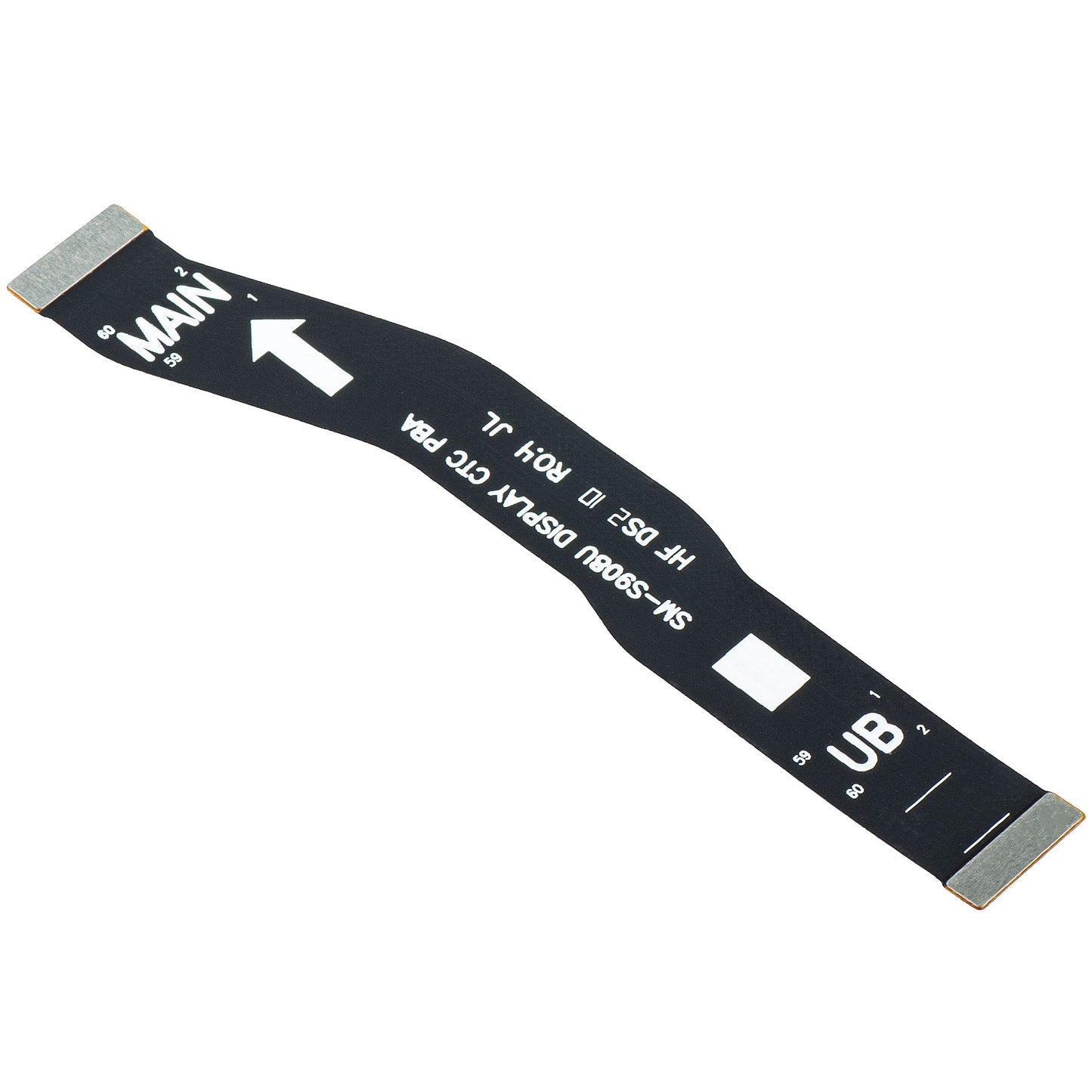 Bande d'affichage Samsung Galaxy S22 Ultra 5G S908, CTC PBA, Service Pack GH82-27558A