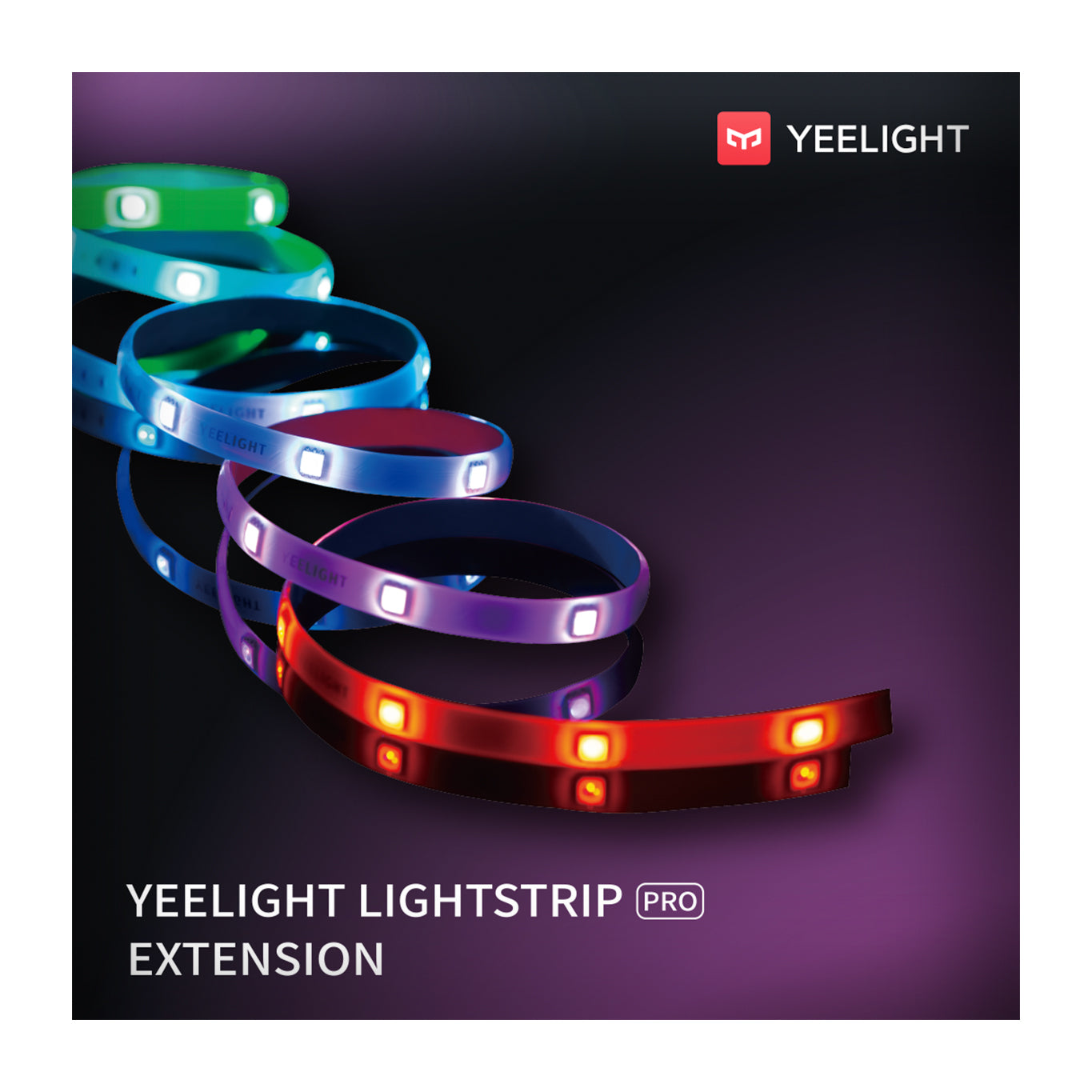 Bande LED Yeelight Pro, Extension, RGB, 1m YLDD07
