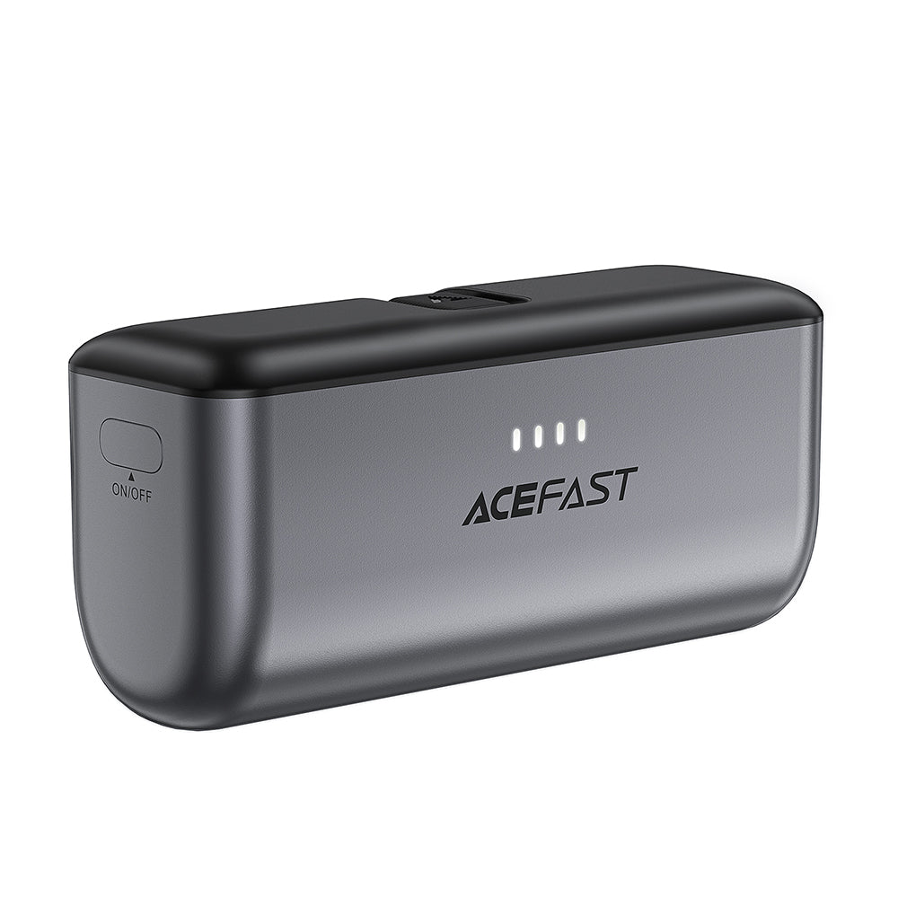 Batterie Externe Acefast M9, 5000mAh, 20W, PD, 2 x USB-C, Noire