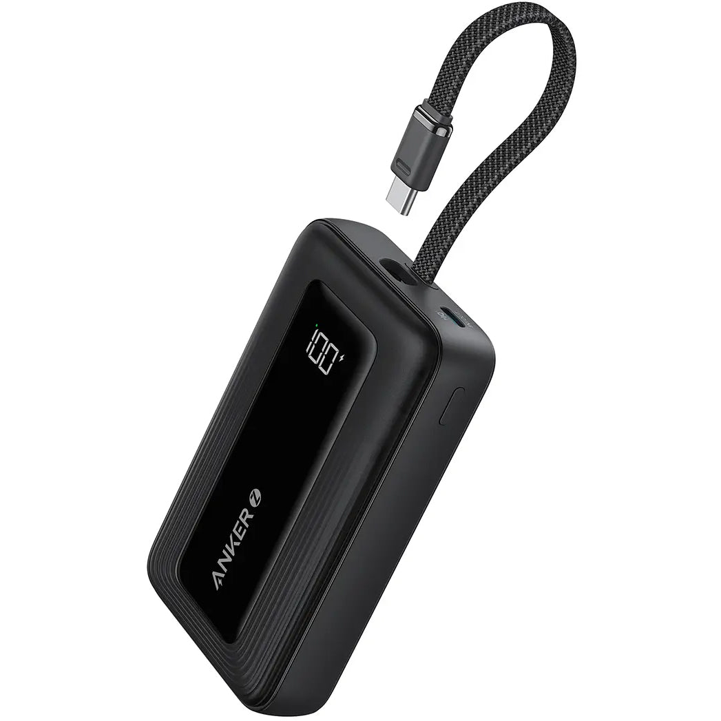 Batterie externe Anker Zolo, 10000mAh, 30W, QC + PD, 1 x USB-A - 2 x USB-C, Noir