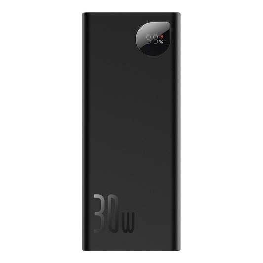 Baseus Adaman Batterie externe, 20000mAh, 30W, QC + PD, 1 x USB-C - 2 x USB-A, Noir PPAD030001 PPAD030001