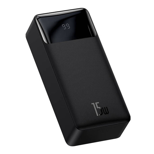 Baseus Bipow Batterie externe, 30000mAh, 15W, 1 x USB-C - 2 x USB-A, Noir PPBD05050201
