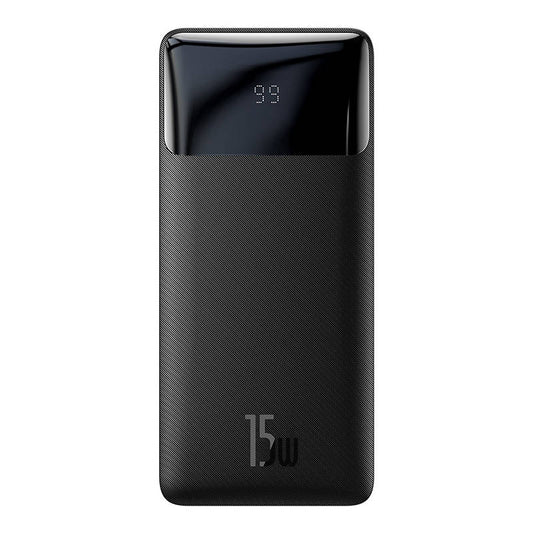 Baseus Bipow Batterie externe, 30000mAh, 15W, 1 x USB-C - 2 x USB-A, Noir PPBD05050201