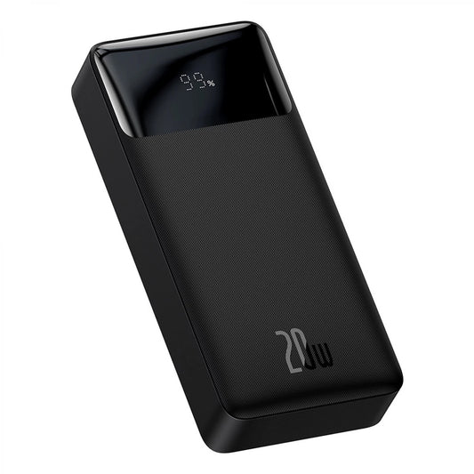 Batterie Externe Baseus Bipow, 20000mAh, 20W, QC + PD, 1 x USB-C - 2 x USB-A, Noire PPBD050501