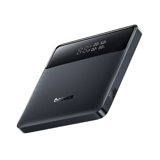 Batterie Externe Baseus Blade H1, 20000mAh, 100W, QC + PD, 2 x USB-A - 2 x USB-C, Noire