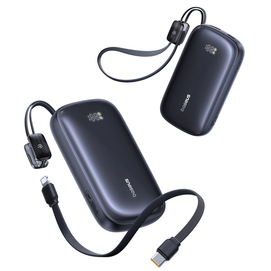 Batterie Externe Baseus EnerFill FC21 QPow 3 Ultra, 20000mAh, 45W, QC + PD, 1 x USB-A - 1 x USB-C, Noire E0027P00