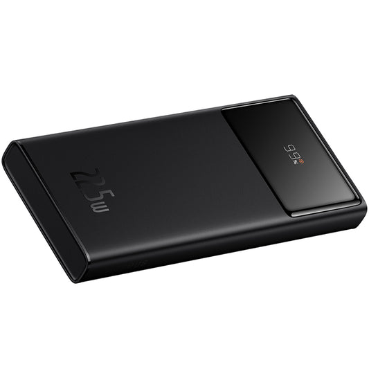 Baseus Star Lord Batterie externe, 10000mAh, 22.5W, QC + PD, 1 x USB-C - 2 x USB-A, Noir PPXJ100001