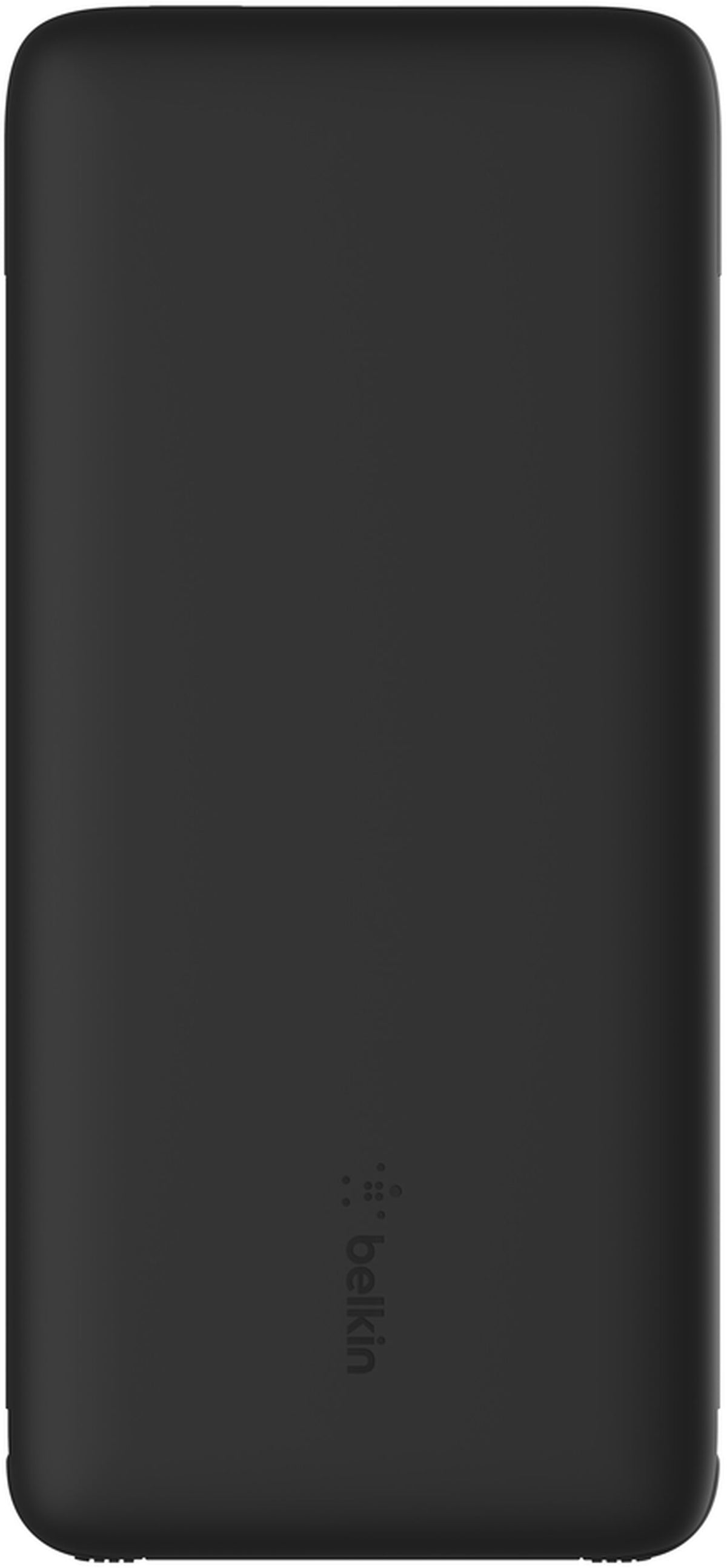 Batterie Externe Belkin BoostCharge Plus, 10000mAh, 23W, QC + PD, 1 x Lightning - 2 x USB-C, Noire BPB006btBLK