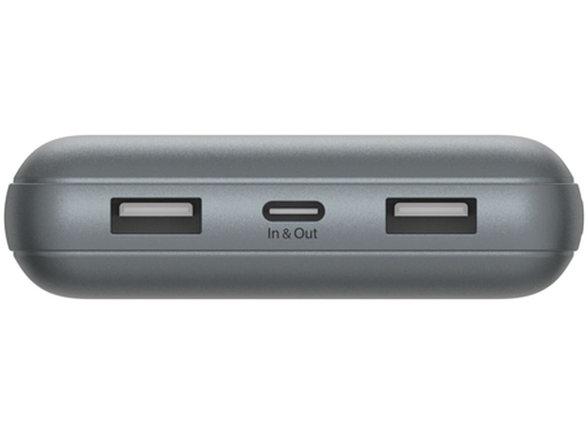 Batterie Externe Belkin BoostCharge Pro, 20000mAh, 15W, 1 x USB-C - 2 x USB-A, Gris BPB012btGY