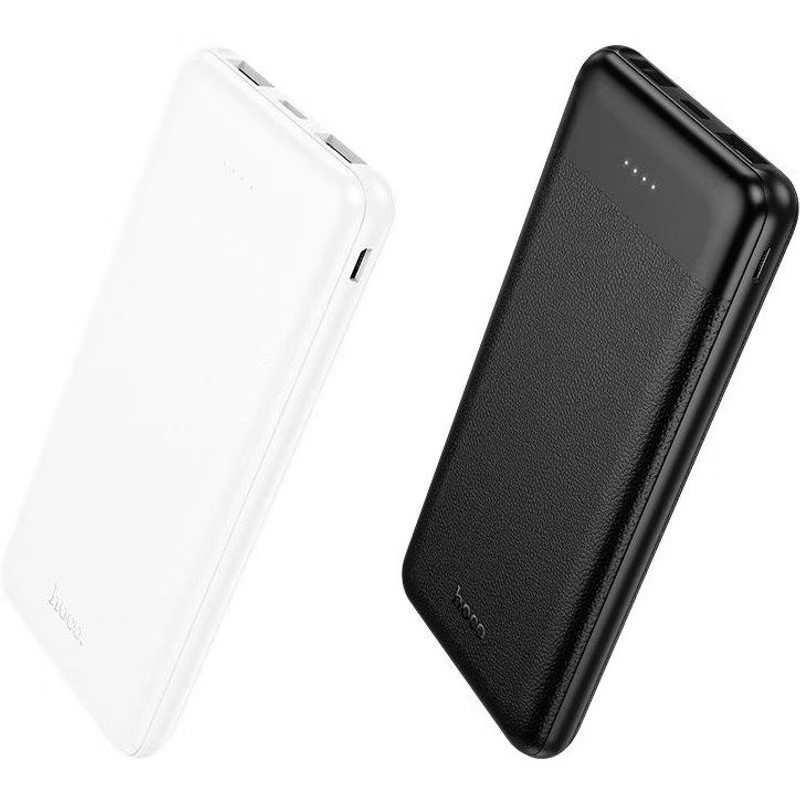 Batterie Externe HOCO J153 Stability, 10000mAh, 10W, 2 x USB-A, Blanche