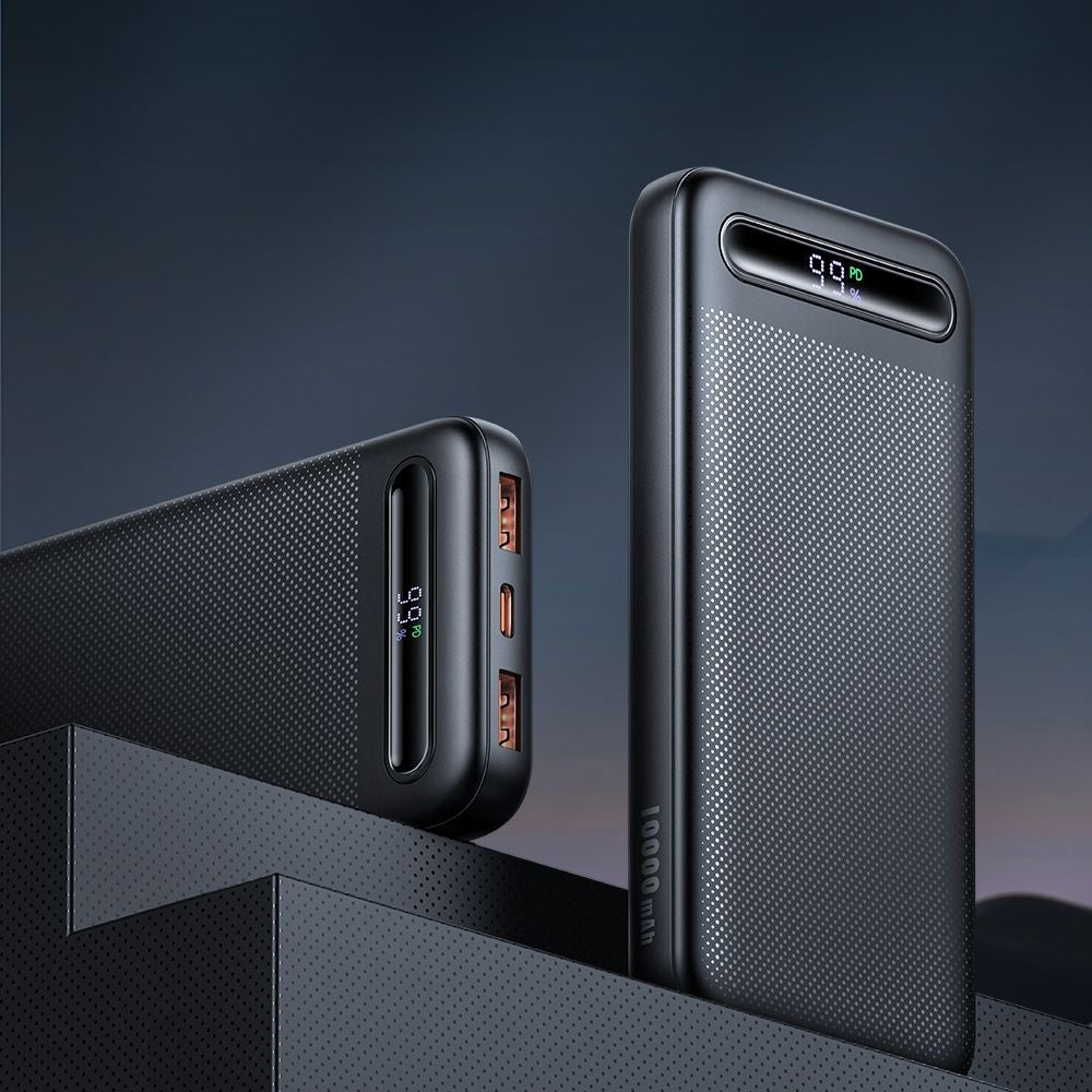 Batterie Externe McDodo MC-3881 Star, 10000mAh, 22.5W, QC + PD, 2 x USB-A - 1 x USB-C, Noire