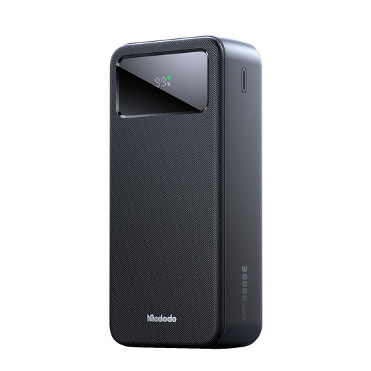 Batterie Externe McDodo MC-4240, 30000mAh, 22.5W, QC + PD, 2 x USB-A - 1 x USB-C, Noire