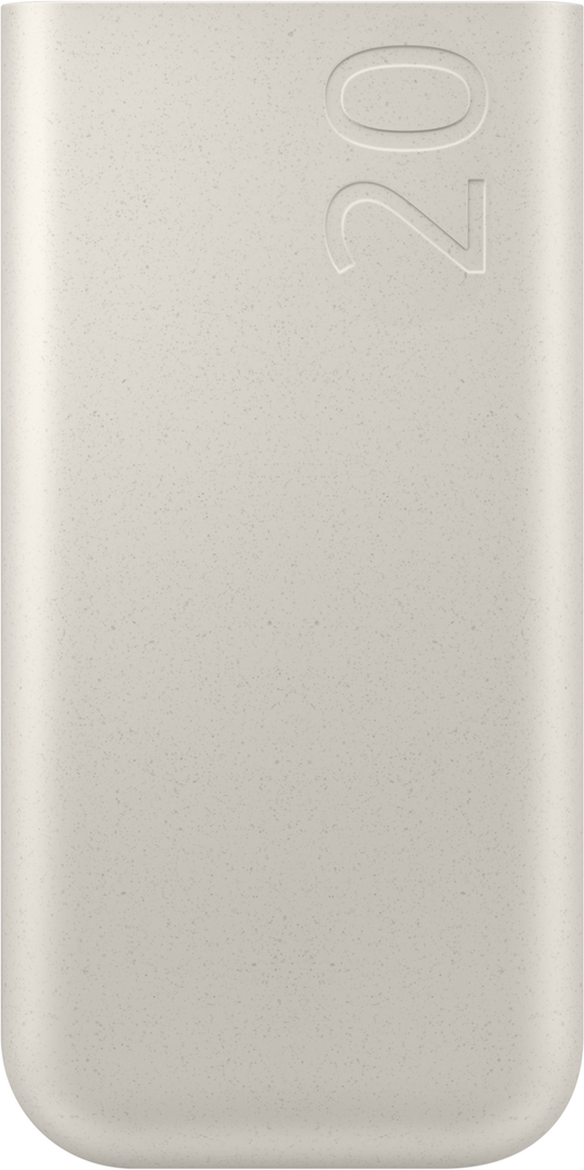 Batterie externe Samsung, 20000mAh, 45W, PD, 3 x USB-C, Beige EB-P4520XUEGEU